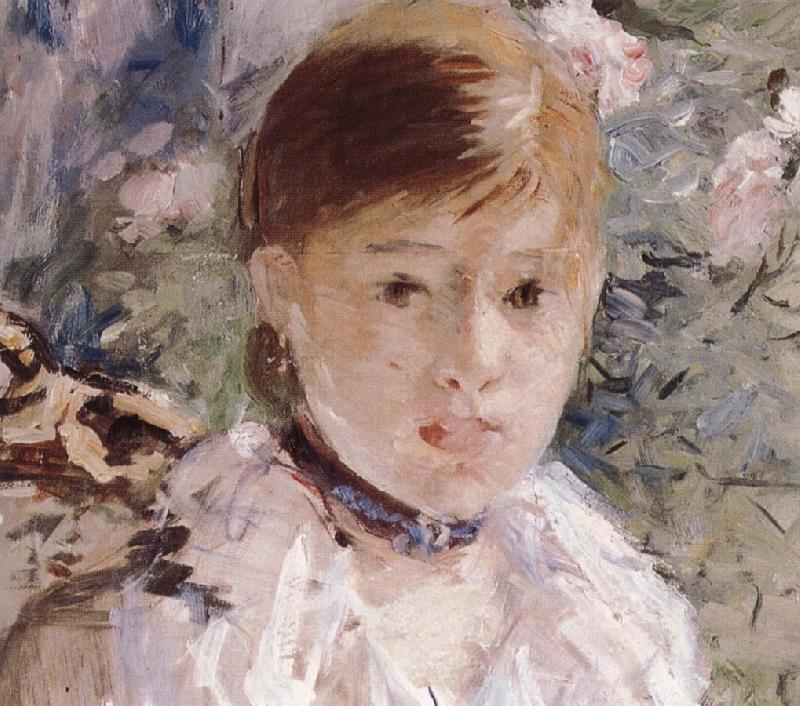 Berthe Morisot Detail of the  Woman near the window oil painting image